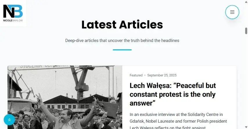 Nicole Barlow Website - Article or blog content