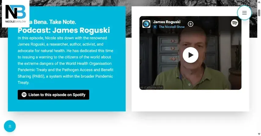 Nicole Barlow Website - General content image